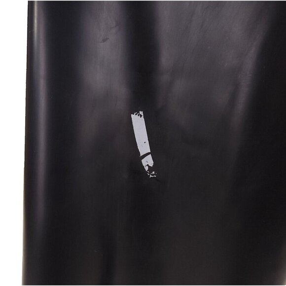 Kwaidan Editions Slit Maxi Skirt Size FR 36 US 4 S Black Rubber $1500 - Picture 8 of 16